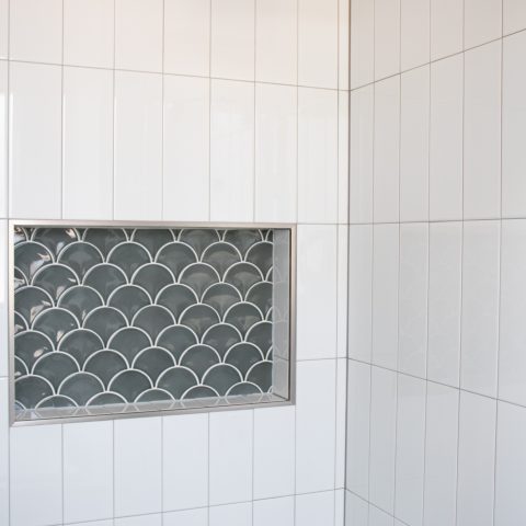 Main Bathroom Tile Feature, Murray Bridge, South Australia