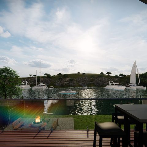 Balcony River View, Coming to Mannum Waters Marina
