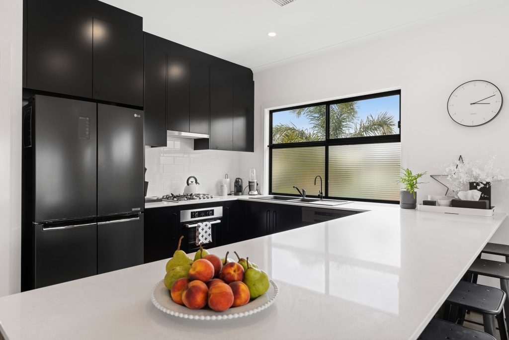 Fingerprint prone cabinetry, Encounter Bay