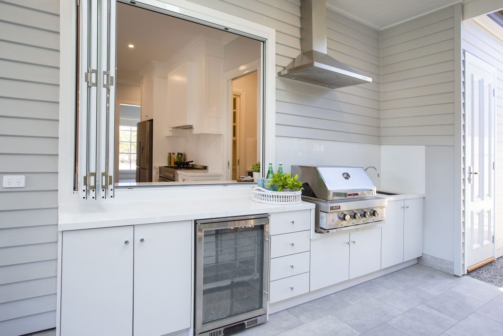 Consider your outdoor kitchen location