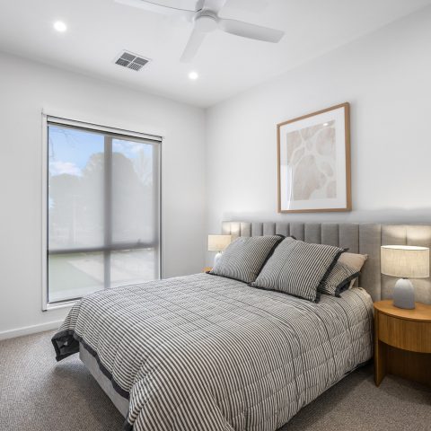 Guest Bedroom in pole frame home