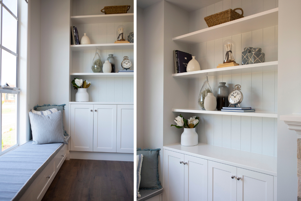 Work with a colour scheme to create the coastal style in your new home
